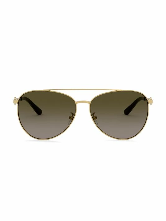Tory Burch 58MM Aviator Sunglasses 1 Tory Burch 58MM Aviator Sunglasses