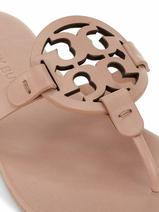 Tory Burch Sandal, Miller Leather Soft Orange Citrine 6 Tory Burch Sandal, Miller Leather Soft Orange Citrine - Image 6