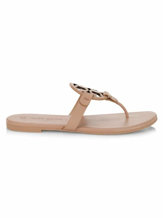 Tory Burch Sandal, Miller Leather Soft Orange Citrine 12 Tory Burch Sandal, Miller Leather Soft Orange Citrine - Image 12