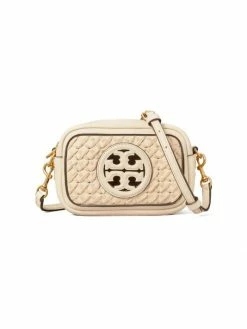Tory Burch Bag Woven Mini Crossbody Perry Bombé Straw