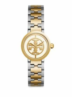 Tory Burch Watch Bracelet Two-Tone Three-Hand