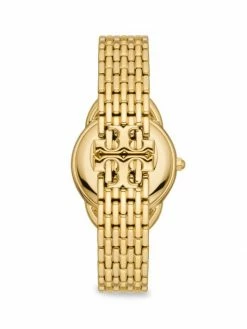 Tory Burch Watch Bracelet Stainless Steel Ravello Goldtone -Tory Burch Shop unnamed file 514