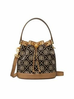 Tory Burch Bag T Monogram Chenille Bucket