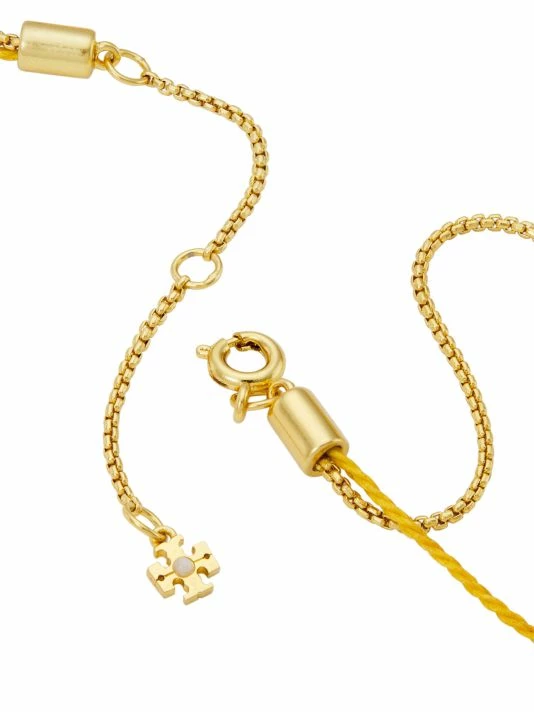 Tory Burch Kira Necklace Charm 18K-Gold-Plated Layered 3 Tory Burch Kira Necklace Charm 18K-Gold-Plated Layered - Image 3