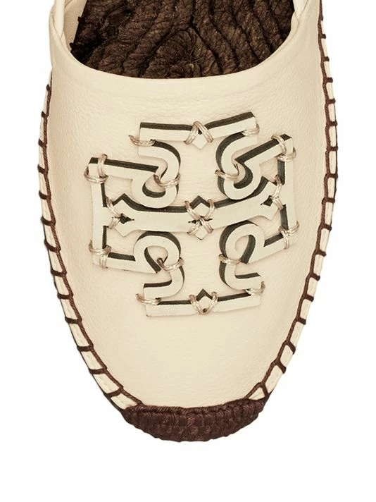 Tory Burch Espadrille Logo Ine Leather 4 Tory Burch Espadrille Logo Ine Leather - Image 4