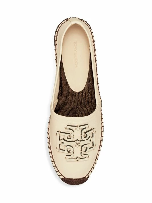 Tory Burch Espadrille Logo Ine Leather 5 Tory Burch Espadrille Logo Ine Leather - Image 5