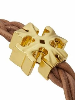 Tory Burch Fisherman Bracelet 18K-Gold-Plated Leather Braided 7 Tory Burch Fisherman Bracelet 18K-Gold-Plated Leather Braided -Tory Burch Shop unnamed file 577