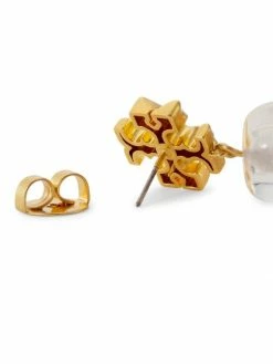 Tory Burch Earring Resin Goldtone Roxanne Double-Drop -Tory Burch Shop unnamed file 595