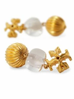 Tory Burch Earring Resin Goldtone Roxanne Double-Drop -Tory Burch Shop unnamed file 596
