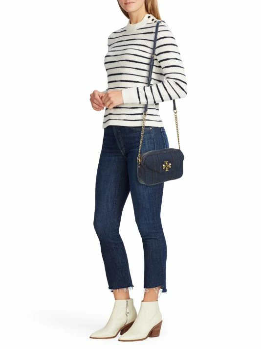 Tory Burch Camera Bag Kira Denim Mini 2 Tory Burch Camera Bag Kira Denim Mini - Image 2