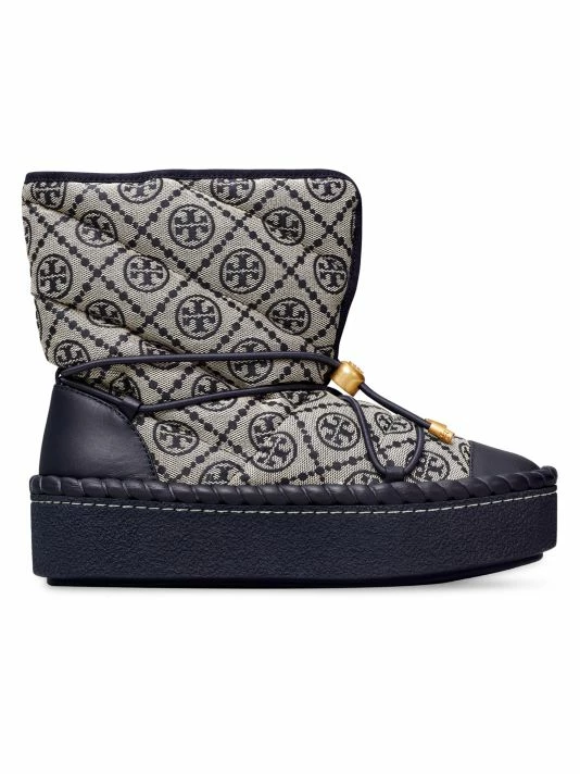 Tory Burch Bag Boot T Monogram Sleeping Hazel 4 Tory Burch Bag Boot T Monogram Sleeping Hazel - Image 4