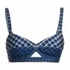 Tory Burch Picnic Plaid Bra Top