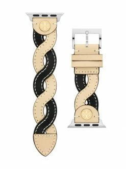 Apple® Tory Burch Watch Strap Tb Leather Two-Tone