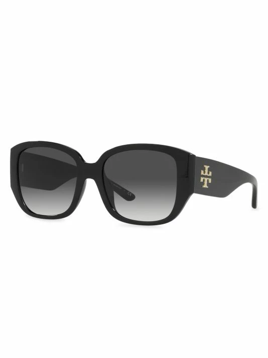 Tory Burch Sunglass 54Mm Square Black 2 Tory Burch Sunglass 54Mm Square Black - Image 2