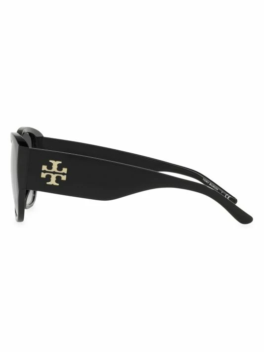 Tory Burch Sunglass 54Mm Square Black 4 Tory Burch Sunglass 54Mm Square Black - Image 4