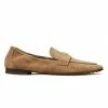 Tory Burch Loafer Logo Suede Ballet