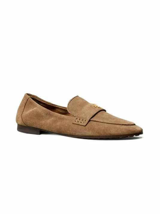Tory Burch Loafer Logo Suede Ballet 2 Tory Burch Loafer Logo Suede Ballet - Image 2