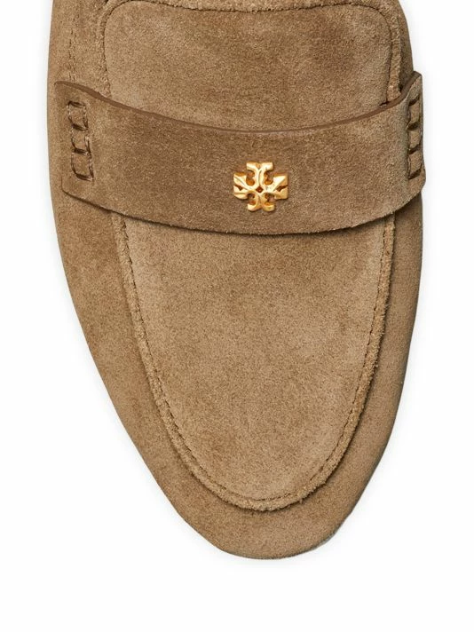 Tory Burch Loafer Logo Suede Ballet 3 Tory Burch Loafer Logo Suede Ballet - Image 3