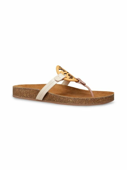 Tory Burch Miller Sandal Cloud Colorblock Thong 2 Tory Burch Miller Sandal Cloud Colorblock Thong - Image 2