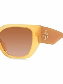 Tory Burch Sunglass 53Mm Transparent Rectangle Marigold -Tory Burch Shop unnamed file 675
