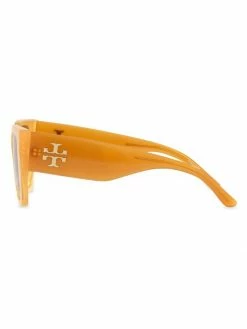 Tory Burch Sunglass 53Mm Transparent Rectangle Marigold -Tory Burch Shop unnamed file 676