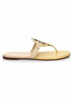 Tory Burch Miller Sandal Leather Colorblocked