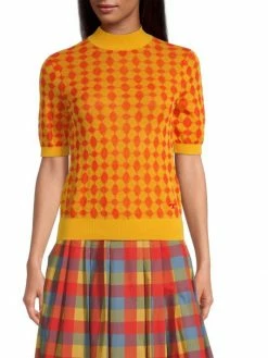 Tory Burch Top Jacquard Turtleneck Mock -Tory Burch Shop unnamed file 713