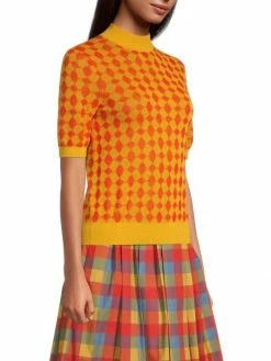 Tory Burch Top Jacquard Turtleneck Mock -Tory Burch Shop unnamed file 714