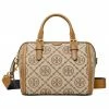 Tory Burch Barrel Bag T Monogram Jacquard Hazelnut