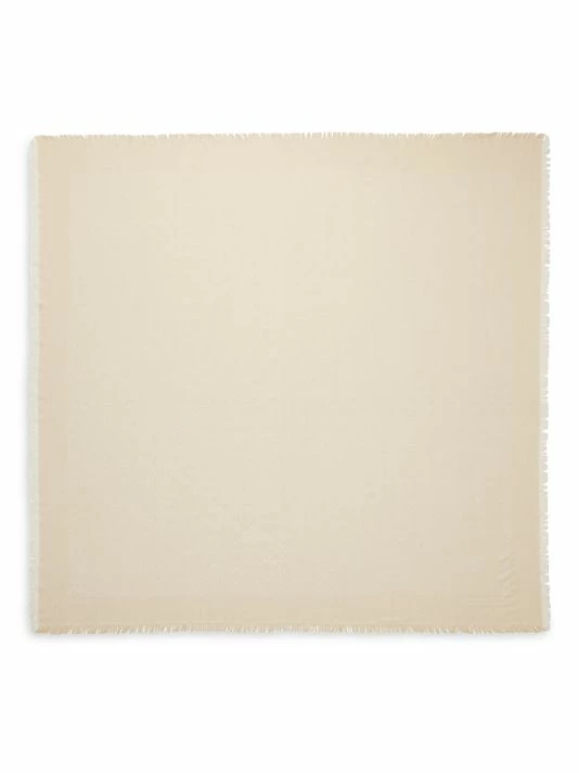 Tory Burch Traveler Scarf Jacquard Monogram Pink 5 Tory Burch Traveler Scarf Jacquard Monogram Pink - Image 5