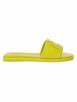 Tory Burch Sandal Leather Slide Sport Double-T