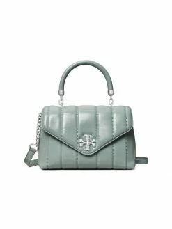 Tory Burch Handle Bag Kira Leather Top Quilted