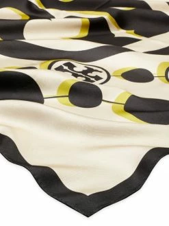 Tory Burch Scarf Monogram Silk Double-Sided 3D -Tory Burch Shop unnamed file 805