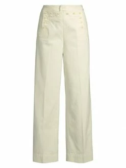 Tory Burch Denim Sailor Pant