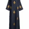 Tory Burch Caftan Cotton Embroidered Voile