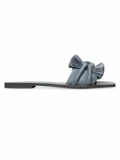 Tory Burch Slide Rope Leather Flat