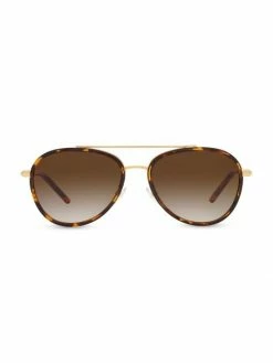Tory Burch 57MM Aviator Sunglasses