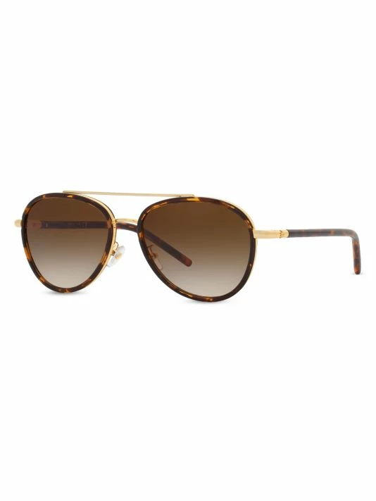 Tory Burch 57MM Aviator Sunglasses 2 Tory Burch 57MM Aviator Sunglasses - Image 2