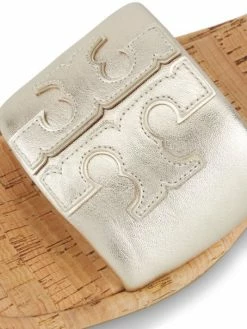 Tory Burch Slide Double T Metallic Leather Sport -Tory Burch Shop unnamed file 909