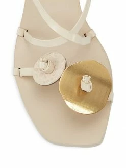 Tory Burch Sandal Leather Ankle-Tie Knotted -Tory Burch Shop unnamed file 918