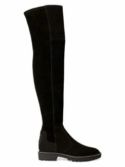Tory Burch River Rock Boot Suede Over-The-Knee Miller