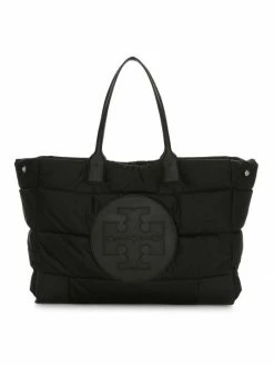 Tory Burch Tote Ella Satin Quilted