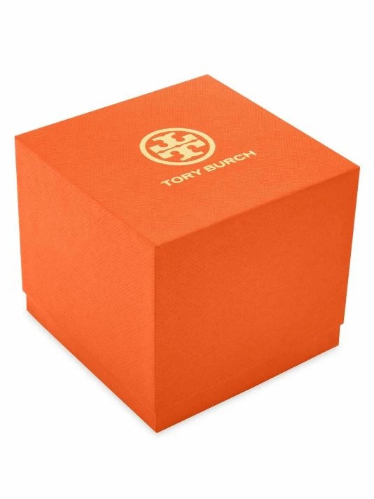 Tory Burch Watch Eleanor Leather Strap Goldtone 4 Tory Burch Watch Eleanor Leather Strap Goldtone - Image 4